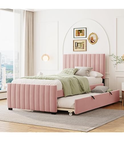 prime-roseさま専用ページ Benzara Faux Leather Upholstered Twin size Bed With tufted